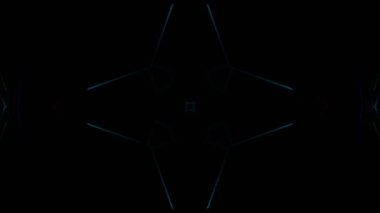 Soyut boya fırça mürekkep patlayabilir formanın düzgün kavramı simetrik desen süs dekoratif Kaleidoscope hareketi geometrik daire ve yıldız şekli