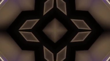 Soyut boya fırça mürekkep patlayabilir formanın düzgün kavramı simetrik desen süs dekoratif Kaleidoscope hareketi geometrik daire ve yıldız şekli