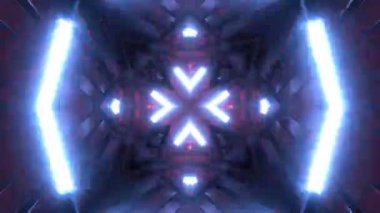 Soyut boya fırça mürekkep patlayabilir formanın düzgün kavramı simetrik desen süs dekoratif Kaleidoscope hareketi geometrik daire ve yıldız şekli