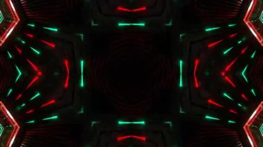 Soyut boya fırça mürekkep patlayabilir formanın düzgün kavramı simetrik desen süs dekoratif Kaleidoscope hareketi geometrik daire ve yıldız şekli