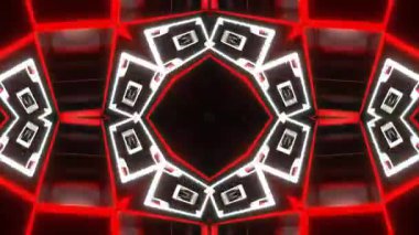 Soyut boya fırça mürekkep patlayabilir formanın düzgün kavramı simetrik desen süs dekoratif Kaleidoscope hareketi geometrik daire ve yıldız şekli