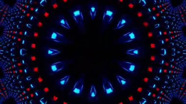 Soyut boya fırça mürekkep patlayabilir formanın düzgün kavramı simetrik desen süs dekoratif Kaleidoscope hareketi geometrik daire ve yıldız şekli