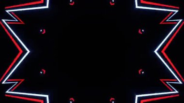 Soyut boya fırça mürekkep patlayabilir formanın düzgün kavramı simetrik desen süs dekoratif Kaleidoscope hareketi geometrik daire ve yıldız şekli