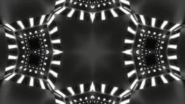 Soyut boya fırça mürekkep patlayabilir formanın düzgün kavramı simetrik desen süs dekoratif Kaleidoscope hareketi geometrik daire ve yıldız şekli