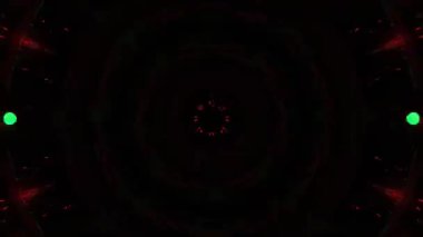 Soyut boya fırça mürekkep patlayabilir formanın düzgün kavramı simetrik desen süs dekoratif Kaleidoscope hareketi geometrik daire ve yıldız şekli