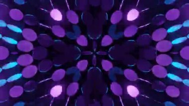 Soyut boya fırça mürekkep patlayabilir formanın düzgün kavramı simetrik desen süs dekoratif Kaleidoscope hareketi geometrik daire ve yıldız şekli