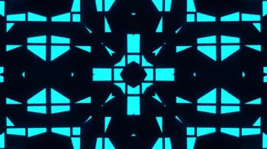 Soyut boya fırça mürekkep patlayabilir formanın düzgün kavramı simetrik desen süs dekoratif Kaleidoscope hareketi geometrik daire ve yıldız şekli