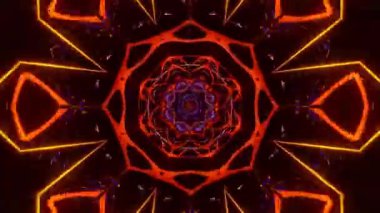 Soyut kaleydoskopik ışıklar arka plan