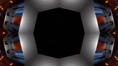 Soyut kaleydoskopik ışıklar arka plan