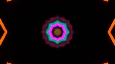 Soyut kaleydoskop arka planı, güzel multicolokaleidoscope, eşsiz motifler, eşsiz kaleydoskopik desen, eşsiz süsler.