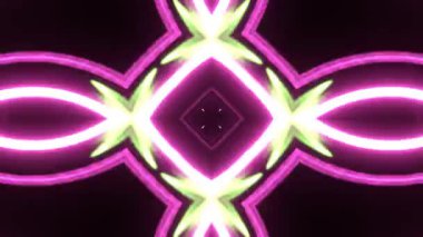 fantezi kaotik renkli fraktal desen. Soyut fraktal şekiller. 3d resimleme arkaplanı veya duvar kağıdı oluşturuluyor.