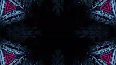 Kaleydoskopik arka plan. çok renkli desen.