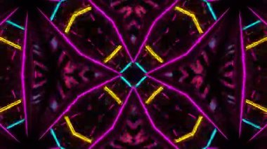 Renkli soyut arkaplan tasarımının 3 boyutlu çizimi