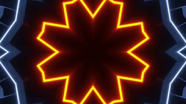 Soyut kaleydoskopik ışıklar arka plan