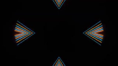 Soyut kaleydoskopik ışıklar arka plan