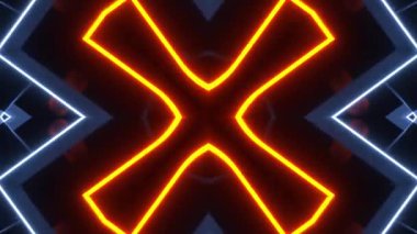 Soyut kaleydoskopik ışıklar arka plan