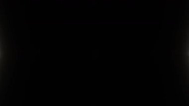 Parlak neon çizgiler. Işık çizgileri olan soyut bir arkaplan. Tasarımınız için parlayan çizgilerin soyut arkaplanı, afiş. Vektör illüstrasyonu, 10 eps,