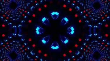 Soyut kaleydoskopik ışıklar arka plan