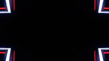 Soyut kaleydoskopik ışıklar arka plan