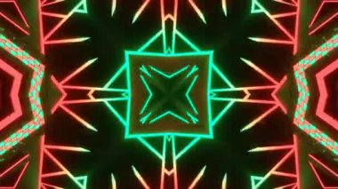 Soyut kaleydoskopik ışıklar arka plan