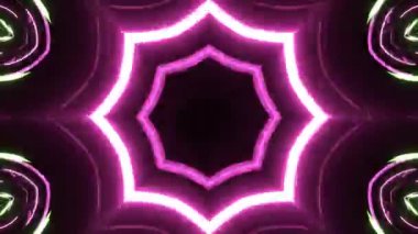 Soyut kaleydoskopik ışıklar arka plan