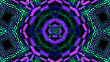 soyut renkli mozaik kaleydoskop