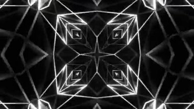 Neon ışıklarının neon ışıklarıyla soyut arkaplan oluştur.