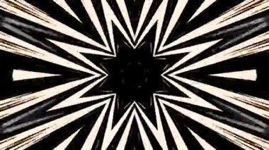 Renkli simetriyle gezgin kaleydoskop hareketi