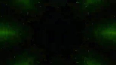 Renkli simetriyle gezgin kaleydoskop hareketi