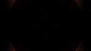 Renkli simetriyle gezgin kaleydoskop hareketi