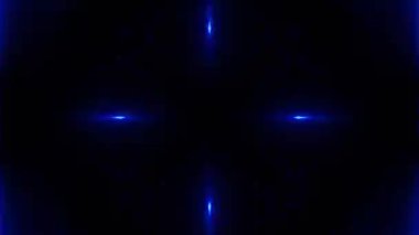 Renkli simetriyle gezgin kaleydoskop hareketi