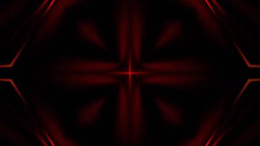 Renkli simetriyle gezgin kaleydoskop hareketi