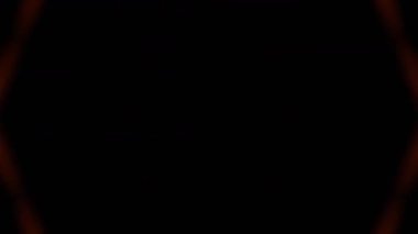 Renkli simetriyle gezgin kaleydoskop hareketi