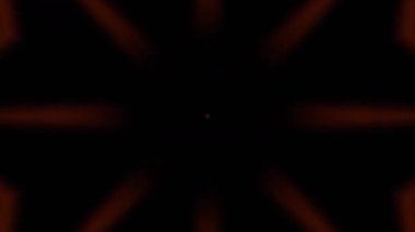 Renkli simetriyle gezgin kaleydoskop hareketi