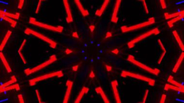 Kusursuz Neon Cyberpunk VJ Arkaplan Döngüsü, Canlı Gösteriler ve DJ 'ler için Soyut Hareket Görseli