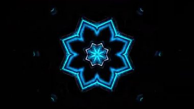 Kusursuz Neon Cyberpunk VJ Arkaplan Döngüsü, Canlı Gösteriler ve DJ 'ler için Soyut Hareket Görseli