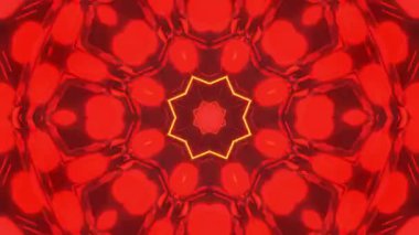 Kusursuz Neon Cyberpunk VJ Arkaplan Döngüsü, Canlı Gösteriler ve DJ 'ler için Soyut Hareket Görseli