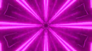 Kusursuz Neon Cyberpunk VJ Arkaplan Döngüsü, Canlı Gösteriler ve DJ 'ler için Soyut Hareket Görseli