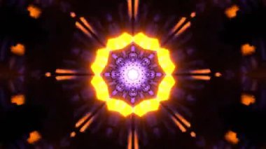 Kusursuz Neon Cyberpunk VJ Arkaplan Döngüsü, Canlı Gösteriler ve DJ 'ler için Soyut Hareket Görseli