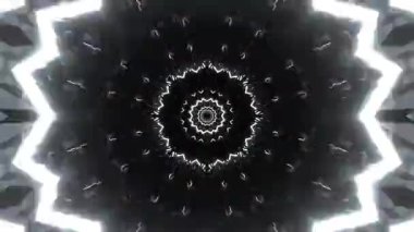 Kusursuz Neon Cyberpunk VJ Arkaplan Döngüsü, Canlı Gösteriler ve DJ 'ler için Soyut Hareket Görseli