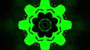 Kusursuz Neon Cyberpunk VJ Arkaplan Döngüsü, Canlı Gösteriler ve DJ 'ler için Soyut Hareket Görseli