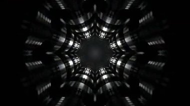 Kusursuz Neon Cyberpunk VJ Arkaplan Döngüsü, Canlı Gösteriler ve DJ 'ler için Soyut Hareket Görseli