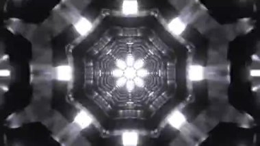 Kusursuz Neon Cyberpunk VJ Arkaplan Döngüsü, Canlı Gösteriler ve DJ 'ler için Soyut Hareket Görseli