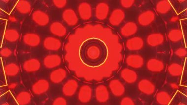 Kusursuz Neon Cyberpunk VJ Arkaplan Döngüsü, Canlı Gösteriler ve DJ 'ler için Soyut Hareket Görseli