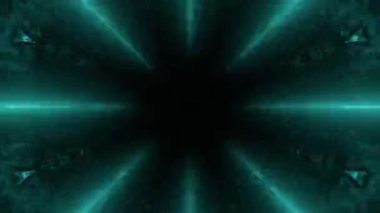 Kusursuz Neon Cyberpunk VJ Arkaplan Döngüsü, Canlı Gösteriler ve DJ 'ler için Soyut Hareket Görseli