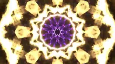 Kusursuz Neon Cyberpunk VJ Arkaplan Döngüsü, Canlı Gösteriler ve DJ 'ler için Soyut Hareket Görseli