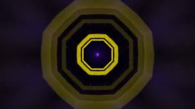 Kusursuz Neon Cyberpunk VJ Arkaplan Döngüsü, Canlı Gösteriler ve DJ 'ler için Soyut Hareket Görseli