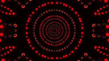 Kusursuz Neon Cyberpunk VJ Arkaplan Döngüsü, Canlı Gösteriler ve DJ 'ler için Soyut Hareket Görseli