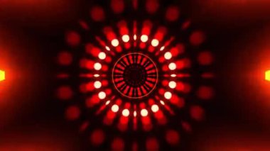 Kusursuz Neon Cyberpunk VJ Arkaplan Döngüsü, Canlı Gösteriler ve DJ 'ler için Soyut Hareket Görseli