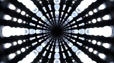 Kusursuz Neon Cyberpunk VJ Arkaplan Döngüsü, Canlı Gösteriler ve DJ 'ler için Soyut Hareket Görseli